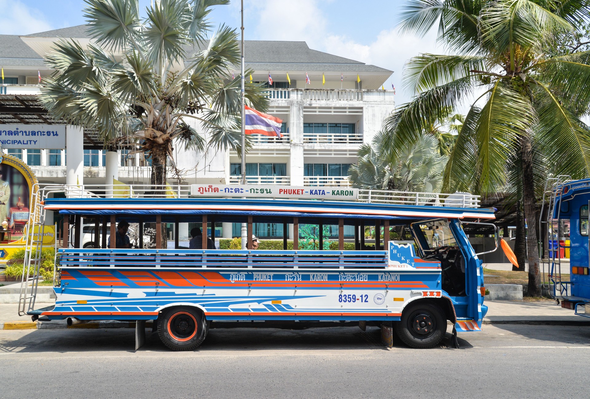 Phuket local bus, Thailand